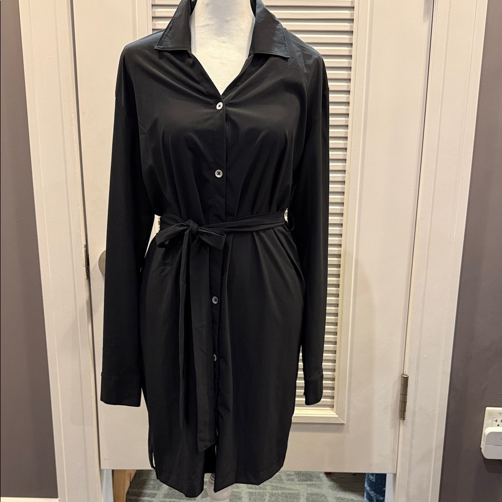 Cabana Life Black Long Sleeve Dress